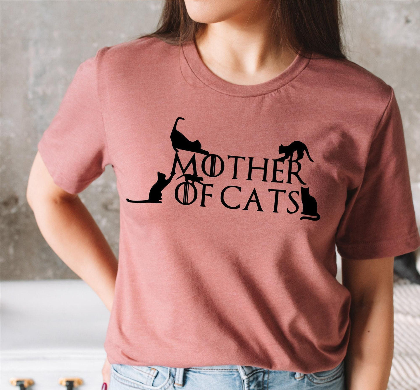 Mother Of Cats Women's Graphic T-Shirt