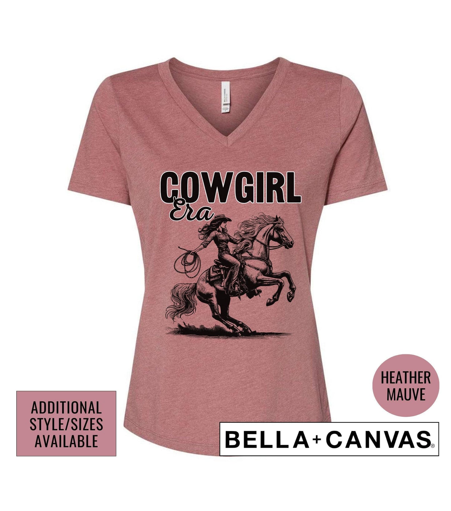 In My Cowgirl Era Western Women's Graphic T-Shirt