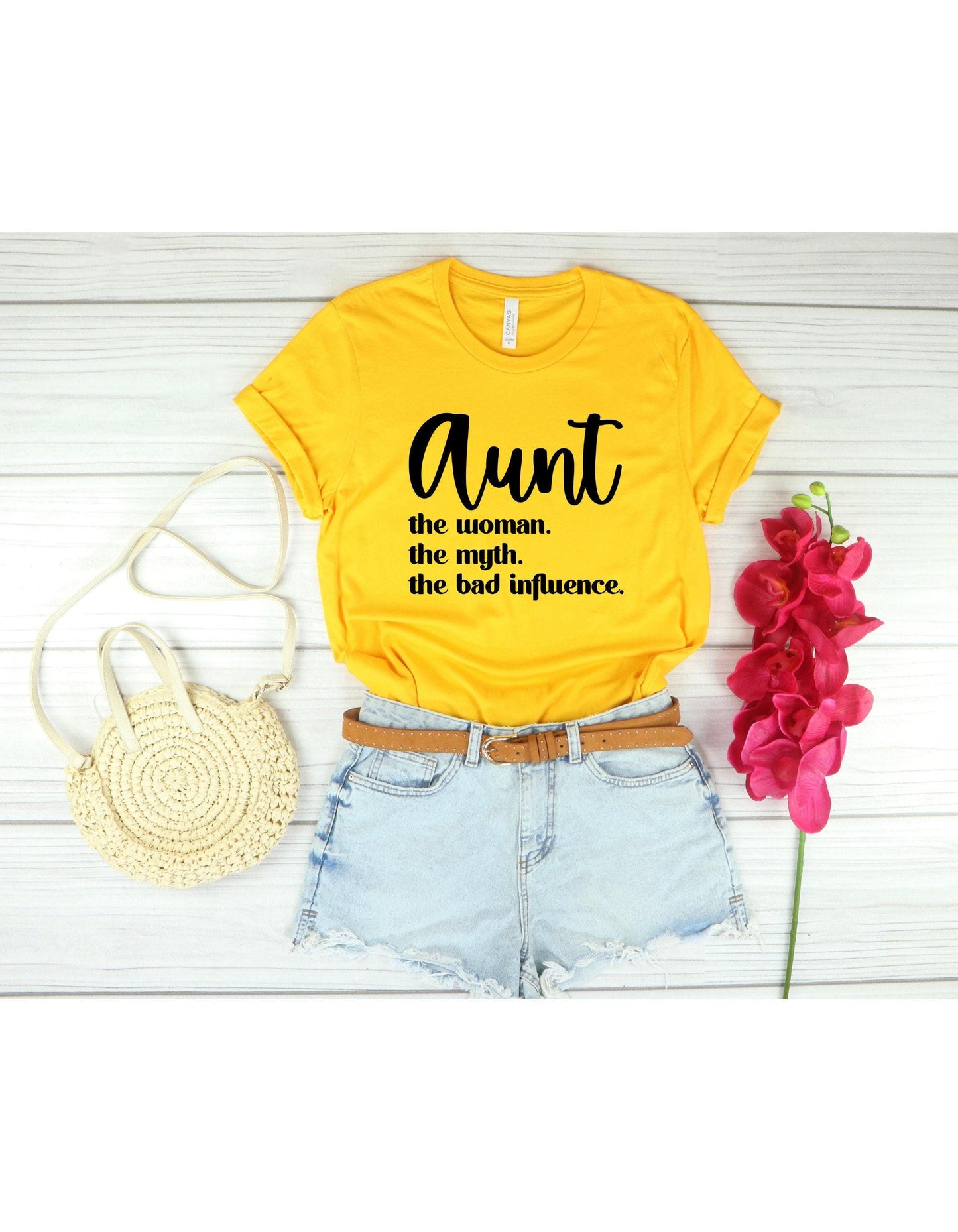 The Woman The Myth The Bad Influence Graphic T-Shirt