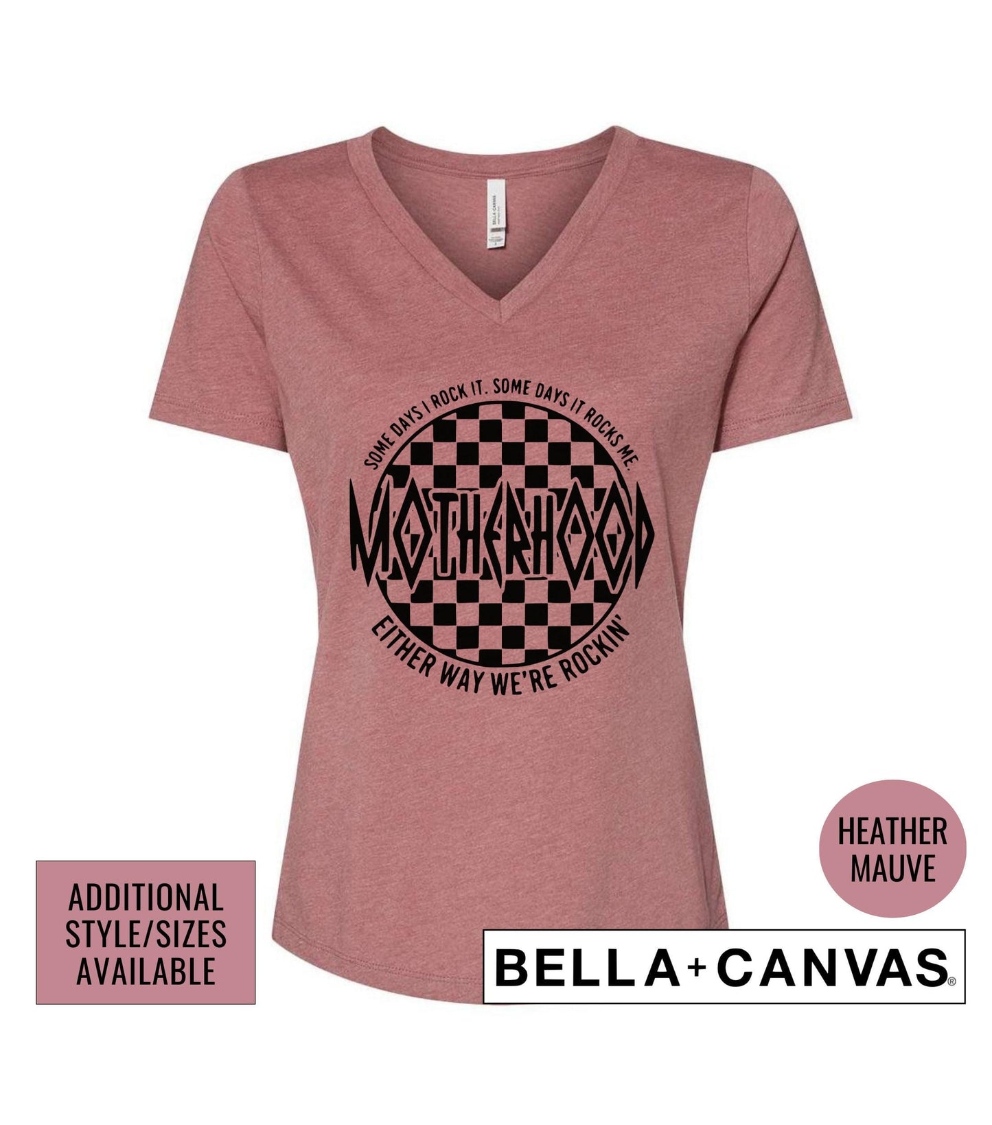Motherhood Some Days I Rock It Some Days It Rocks Me Either Way We Are Rocking Graphic T-Shirt