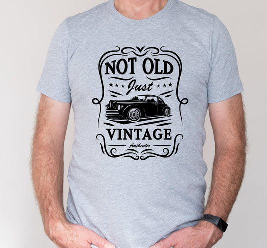 I'm Not Old I'm Vintage Car Men's Graphic T-Shirt