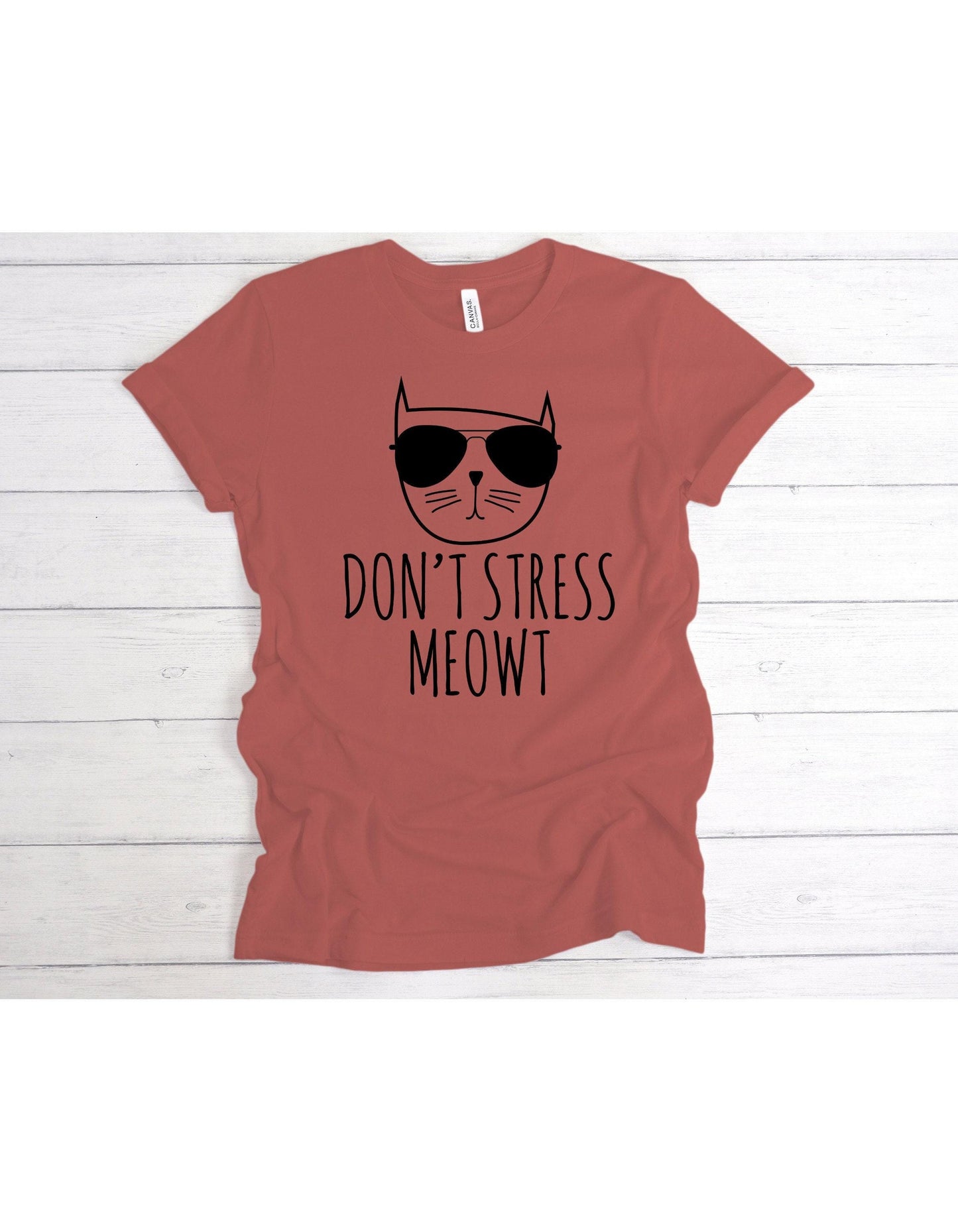 Don't Stress Meowt Graphic T-Shirt