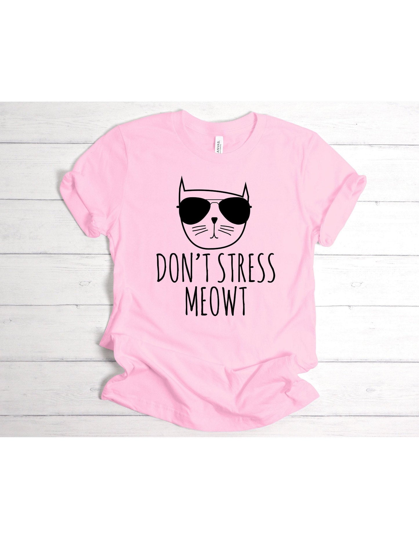 Don't Stress Meowt Graphic T-Shirt
