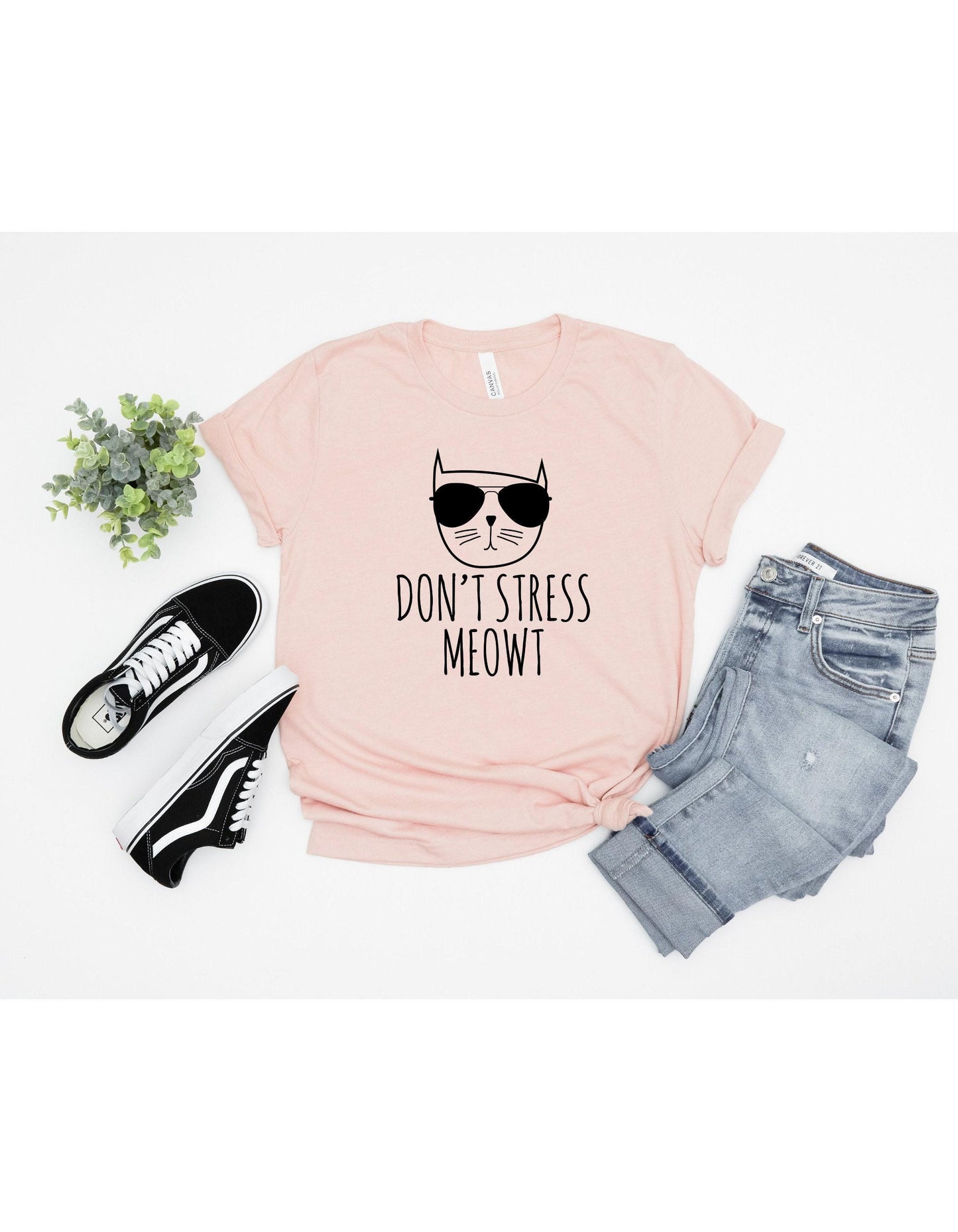 Don't Stress Meowt Graphic T-Shirt