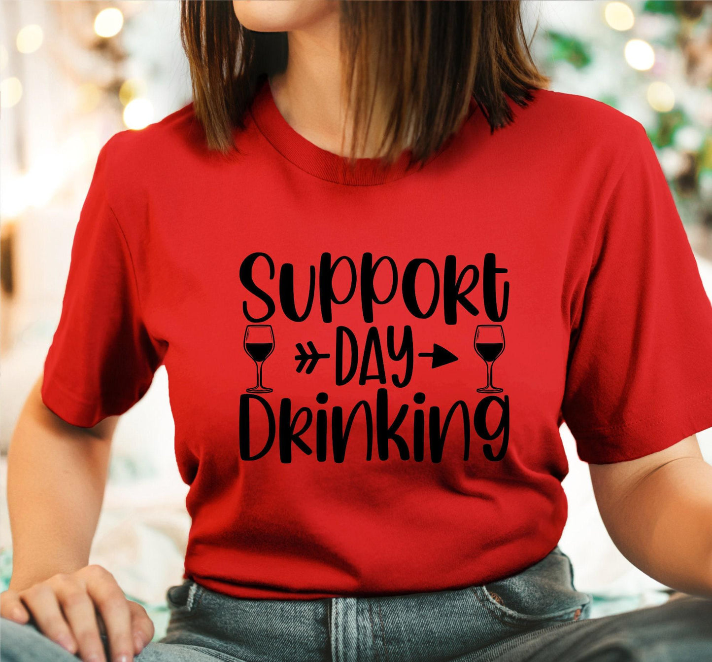 Support Day Drinking Graphic T-Shirt