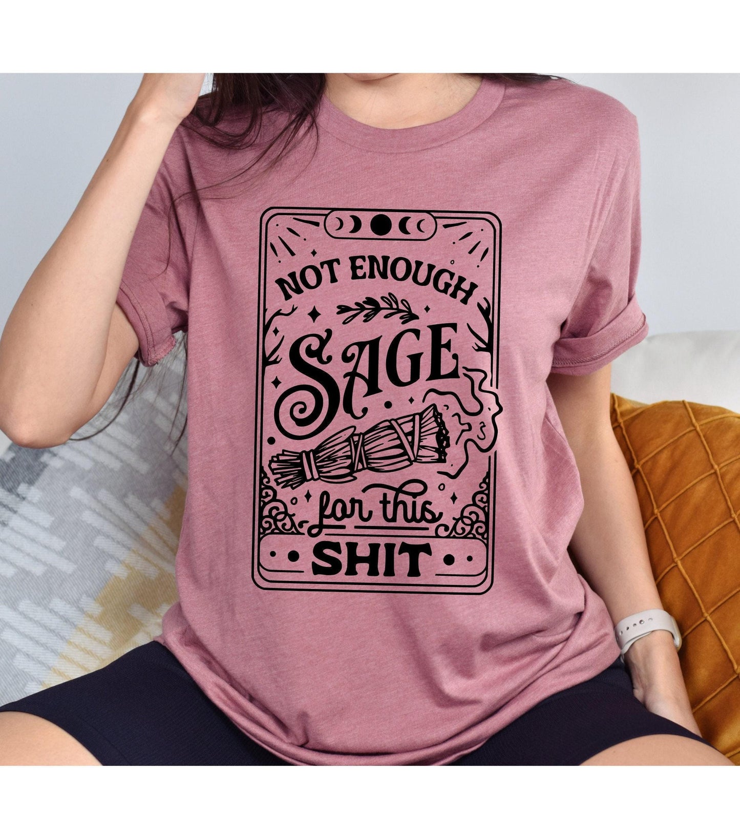 Not Enough Sage For This Shit Skeleton Women's Graphic T-Shirt