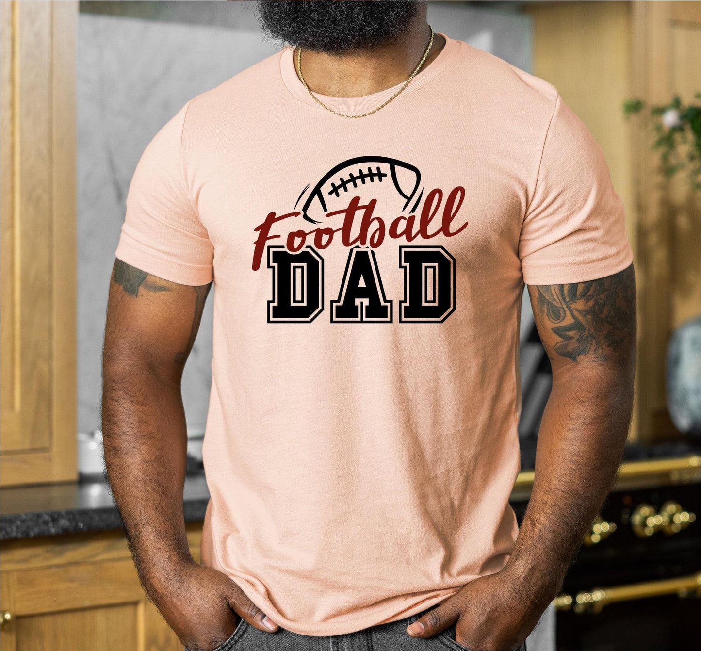 Football Dad Men's Graphic T-Shirt