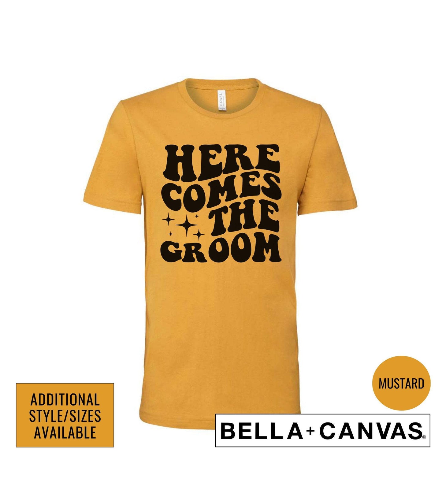 Here Comes The Groom Wedding Bachelor Party Men's Graphic T-Shirt