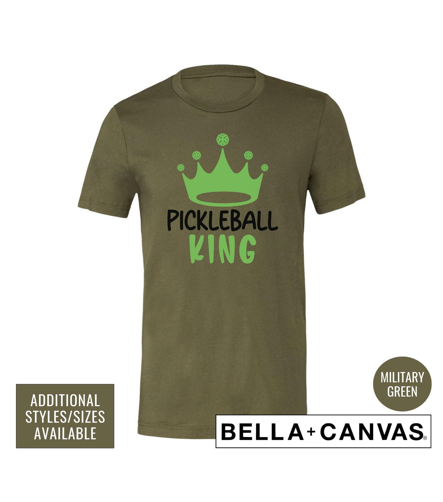 Pickleball King Graphic T-Shirt