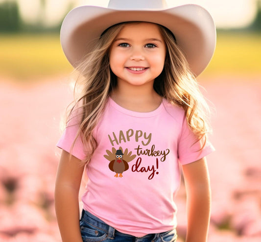 Happy Turkey Day Graphic T-Shirt