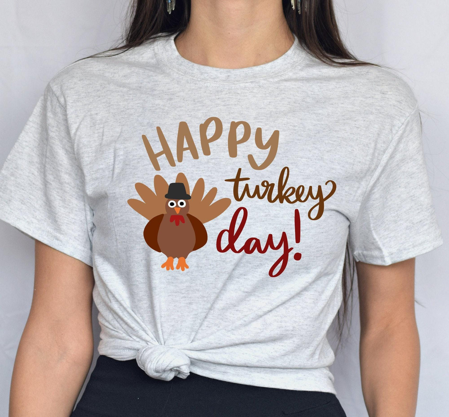 Happy Turkey Day Graphic T-Shirt