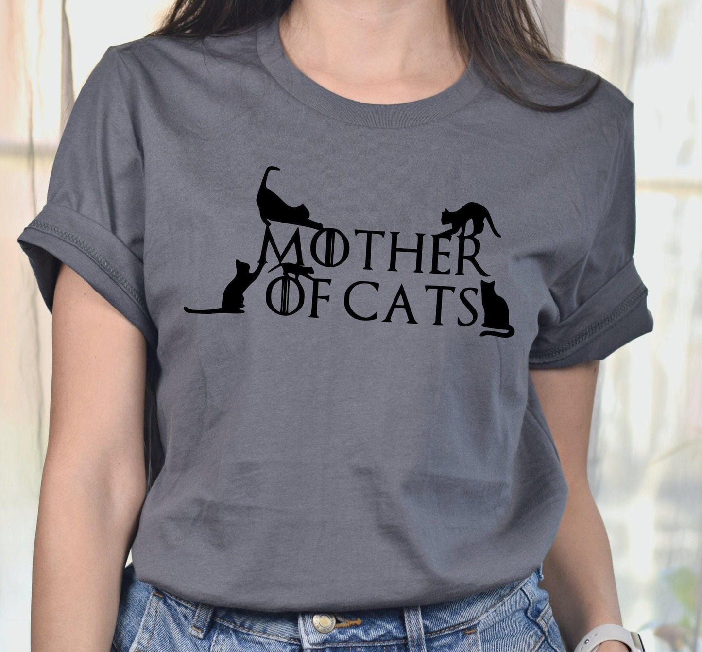 Mother Of Cats Women's Graphic T-Shirt