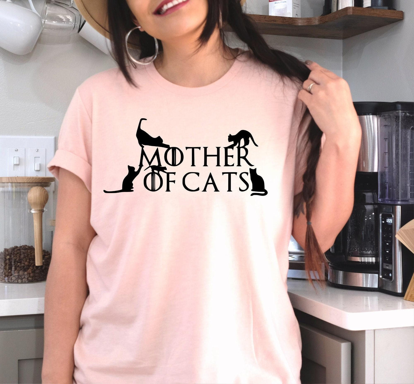 Mother Of Cats Women's Graphic T-Shirt