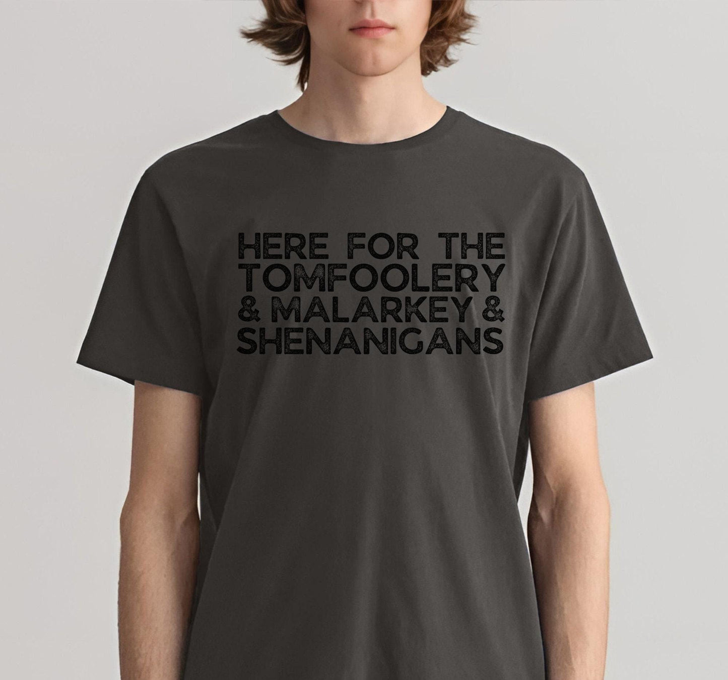 Here For The Tomfoolery Malarkey And Shenanigans Graphic T-Shirt