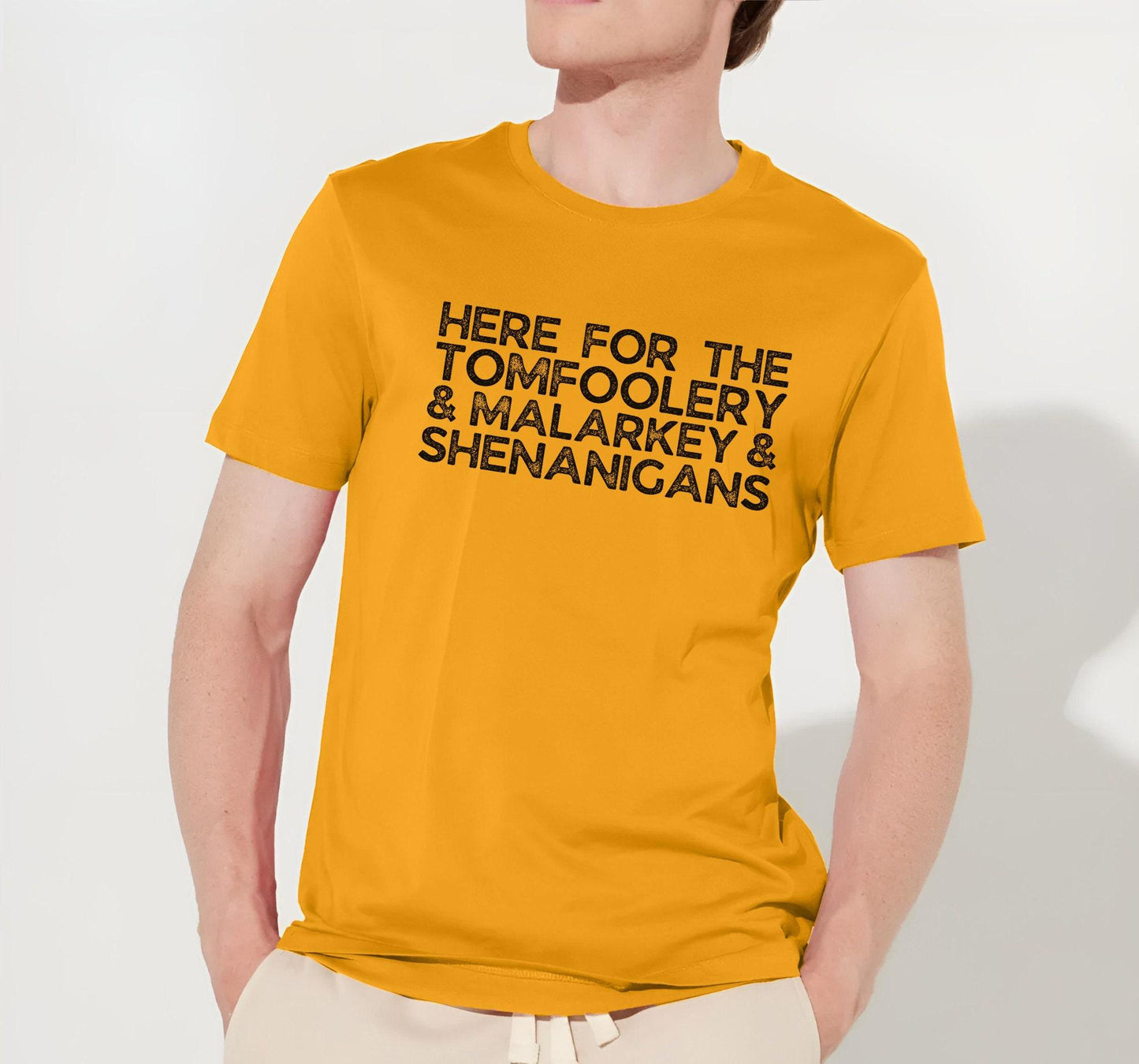 Here For The Tomfoolery Malarkey And Shenanigans Graphic T-Shirt