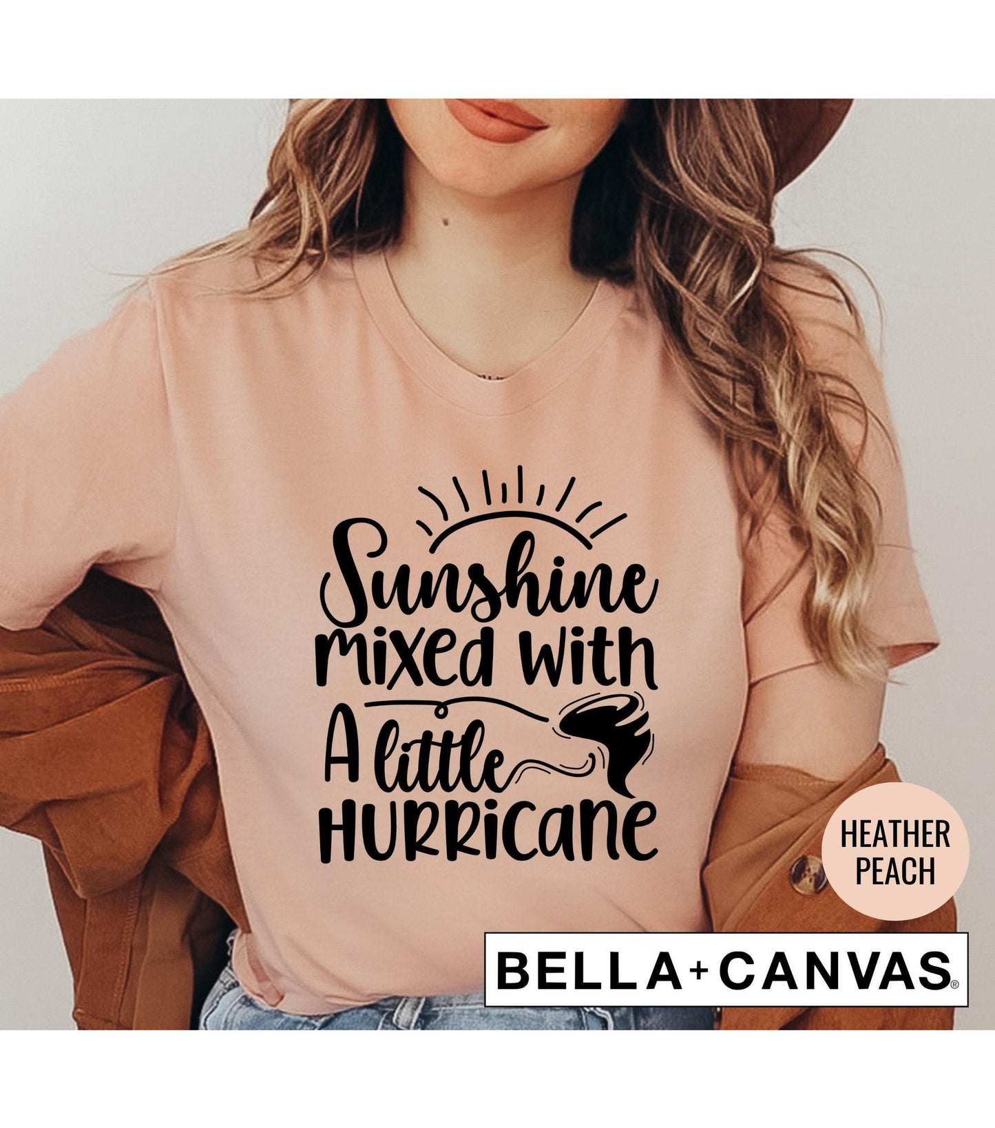 Saying Sunshine Mixed With A Little Hurricane Graphic T-Shirt