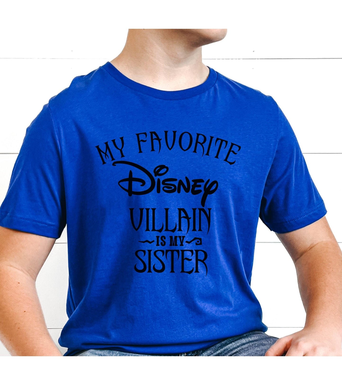 My Favorite Disney Villain Is My Sister Graphic T-Shirt