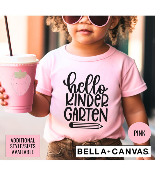 Hello Kindergarten Graphic T-Shirt