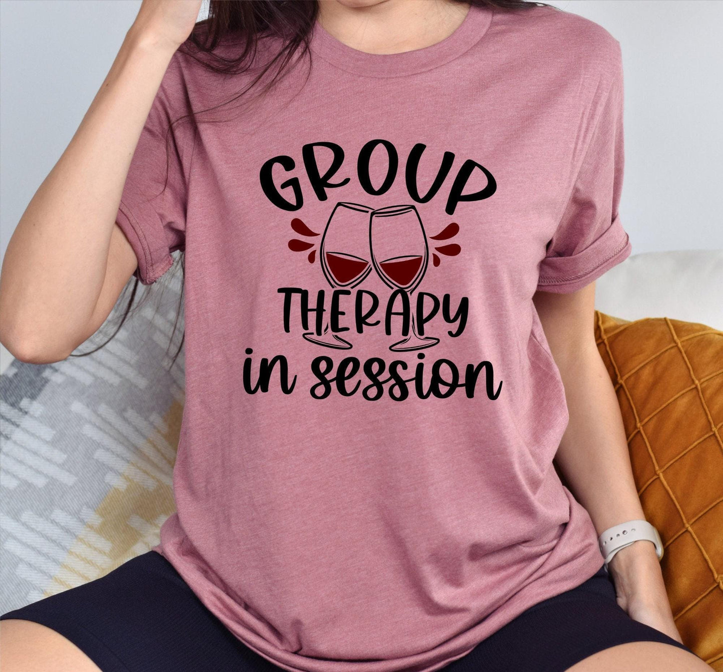 Group Therapy In Session Graphic T-Shirt