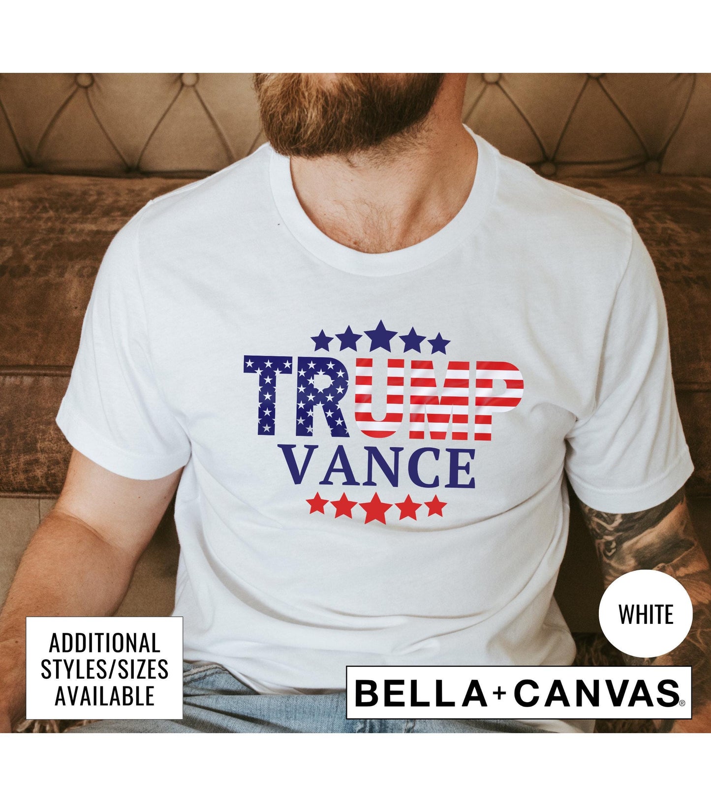 President Trump Vance Campaign 2024 Graphic T-Shirt