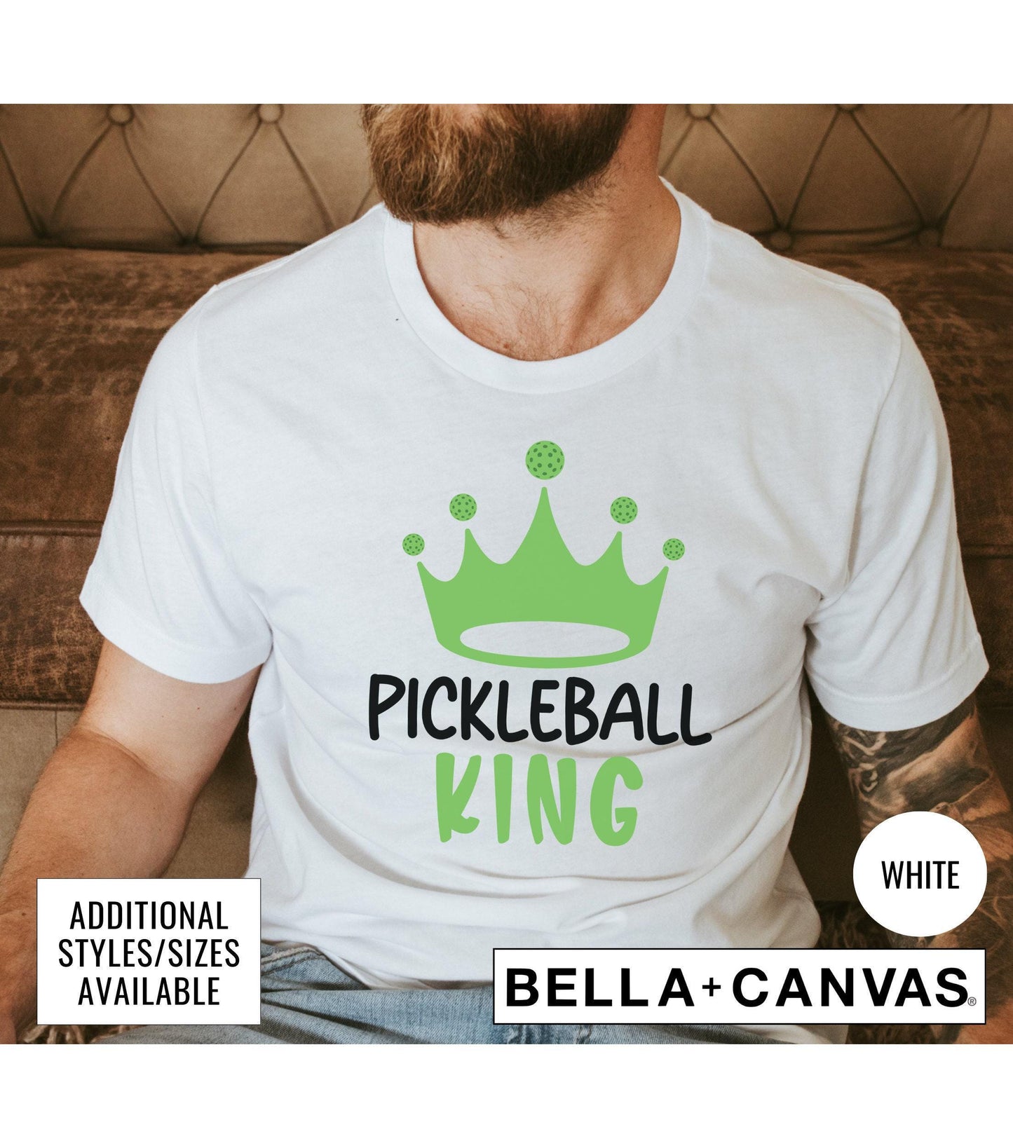 Pickleball King Graphic T-Shirt