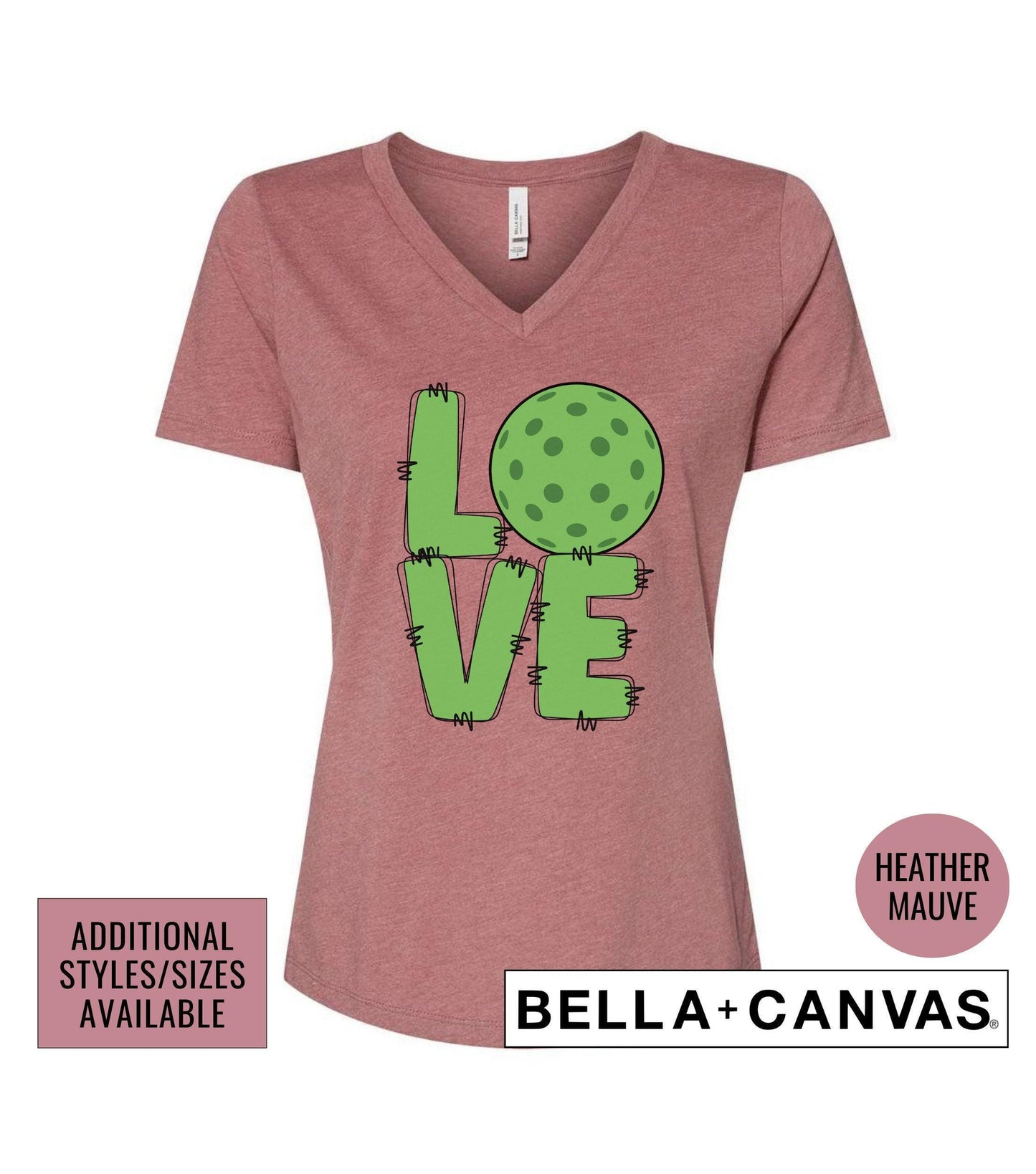 Pickle Ball Love Unisex Graphic T-Shirt