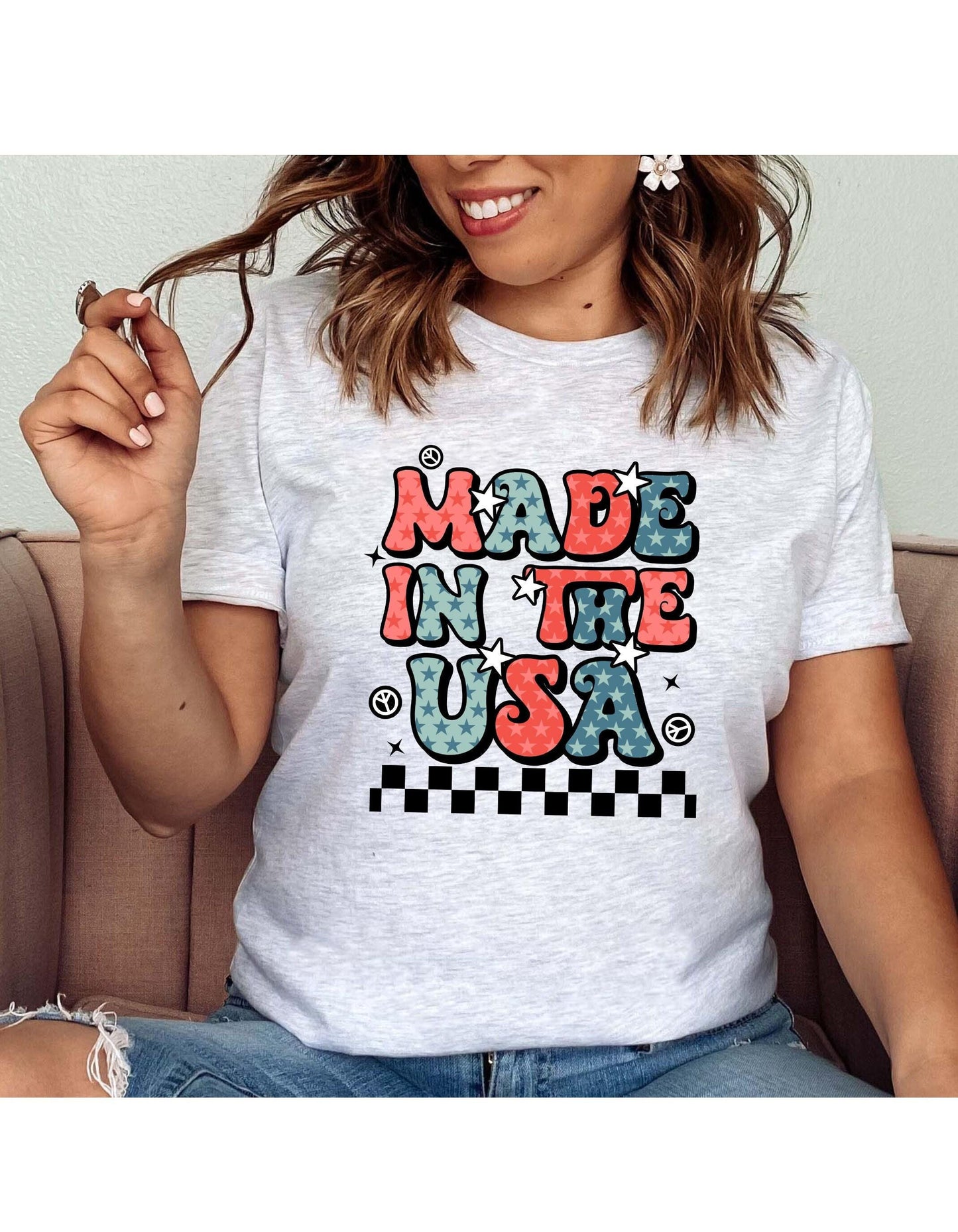 Made In The USA Women's Graphic T-Shirt