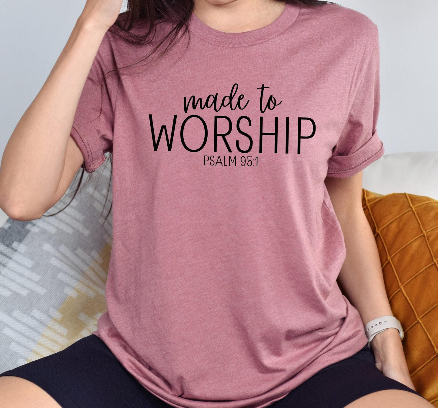 Made For Worship Psalms 95:1 Graphic T-Shirt