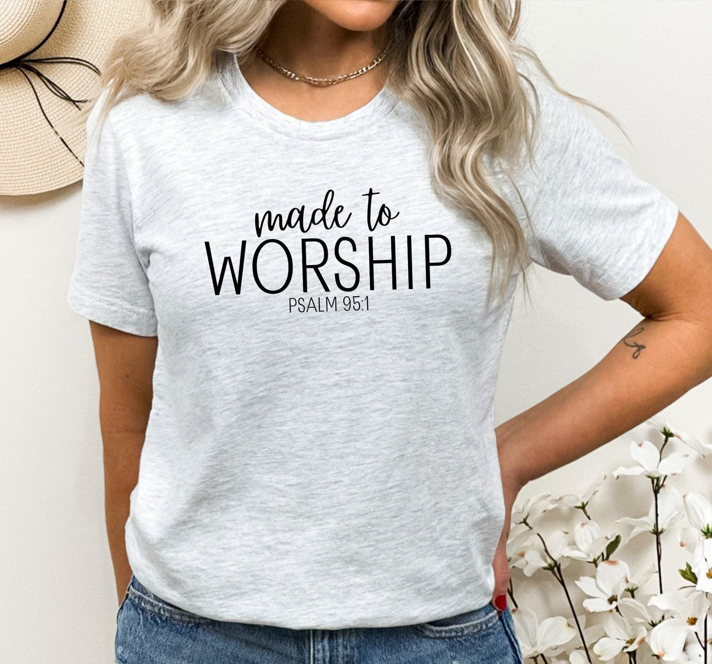 Made For Worship Psalms 95:1 Graphic T-Shirt