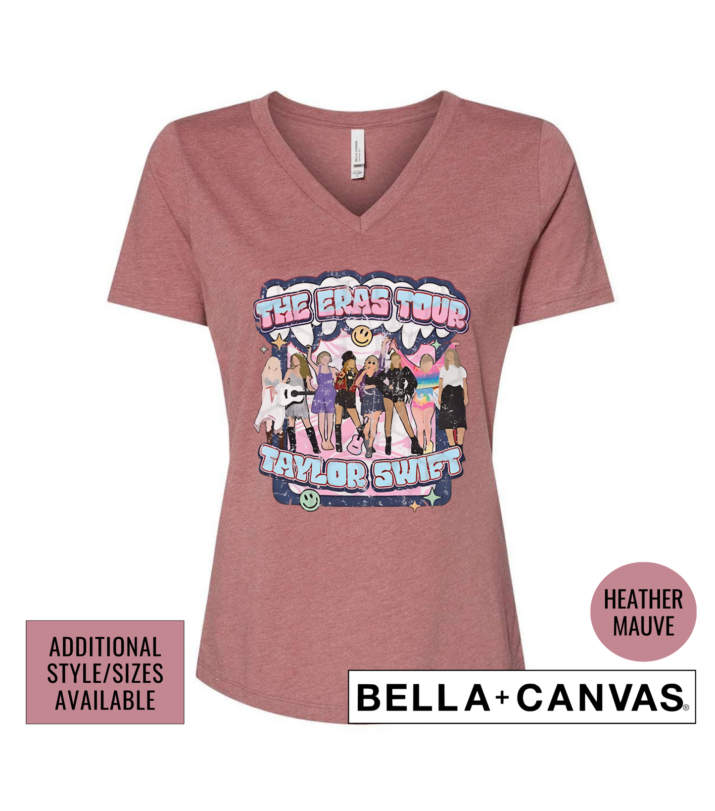 The Eras Tour Taylor Swift Women's Graphic T-Shirt