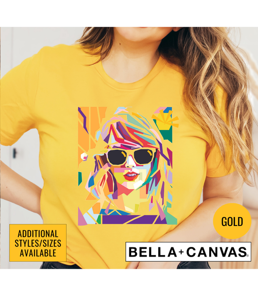 Taylor Abstract Graphic T-Shirt