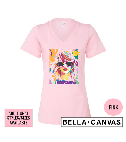 Taylor Abstract Graphic T-Shirt