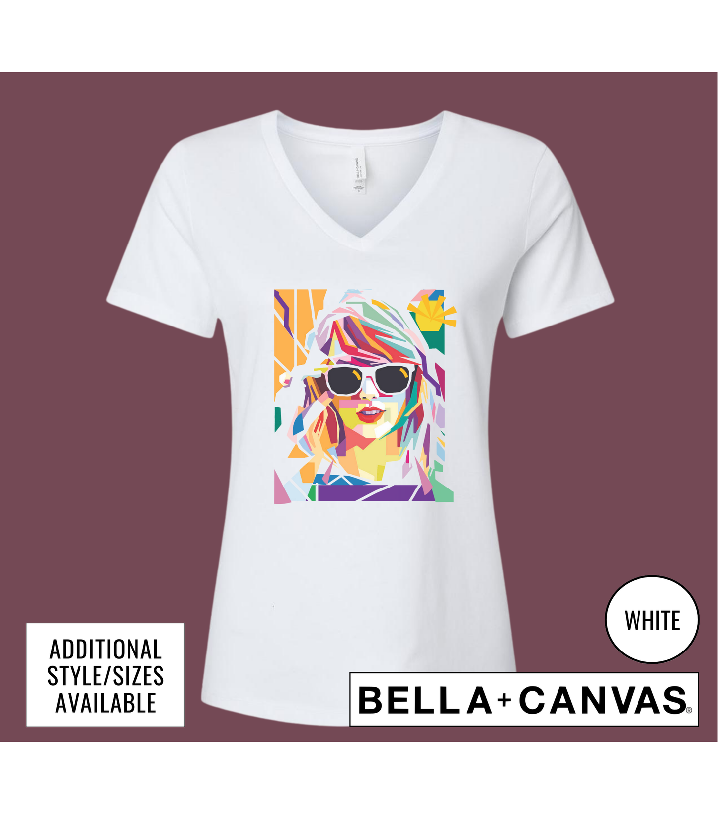 Taylor Abstract Graphic T-Shirt