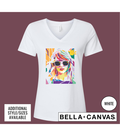 Taylor Abstract Graphic T-Shirt