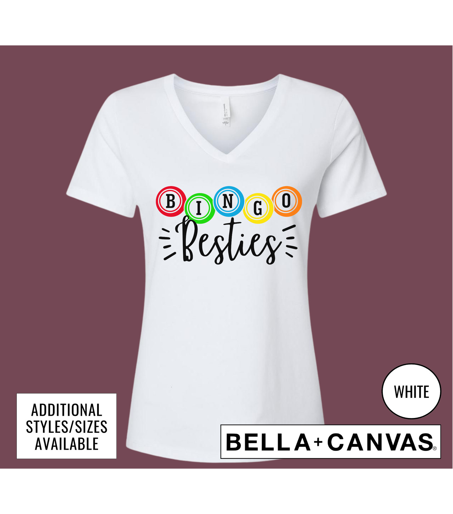 Bingo Besties Women's Graphic T-Shirt