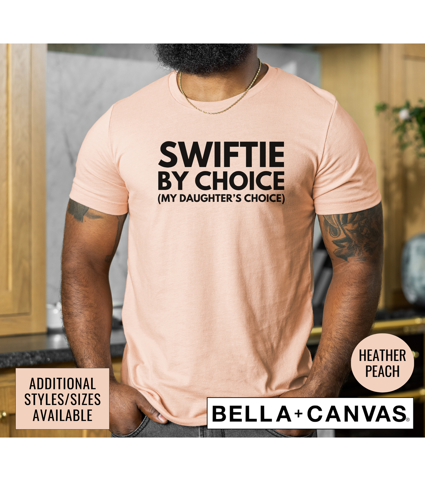 Swiftie By Choice My Daughter's Choice Graphic T-Shirt