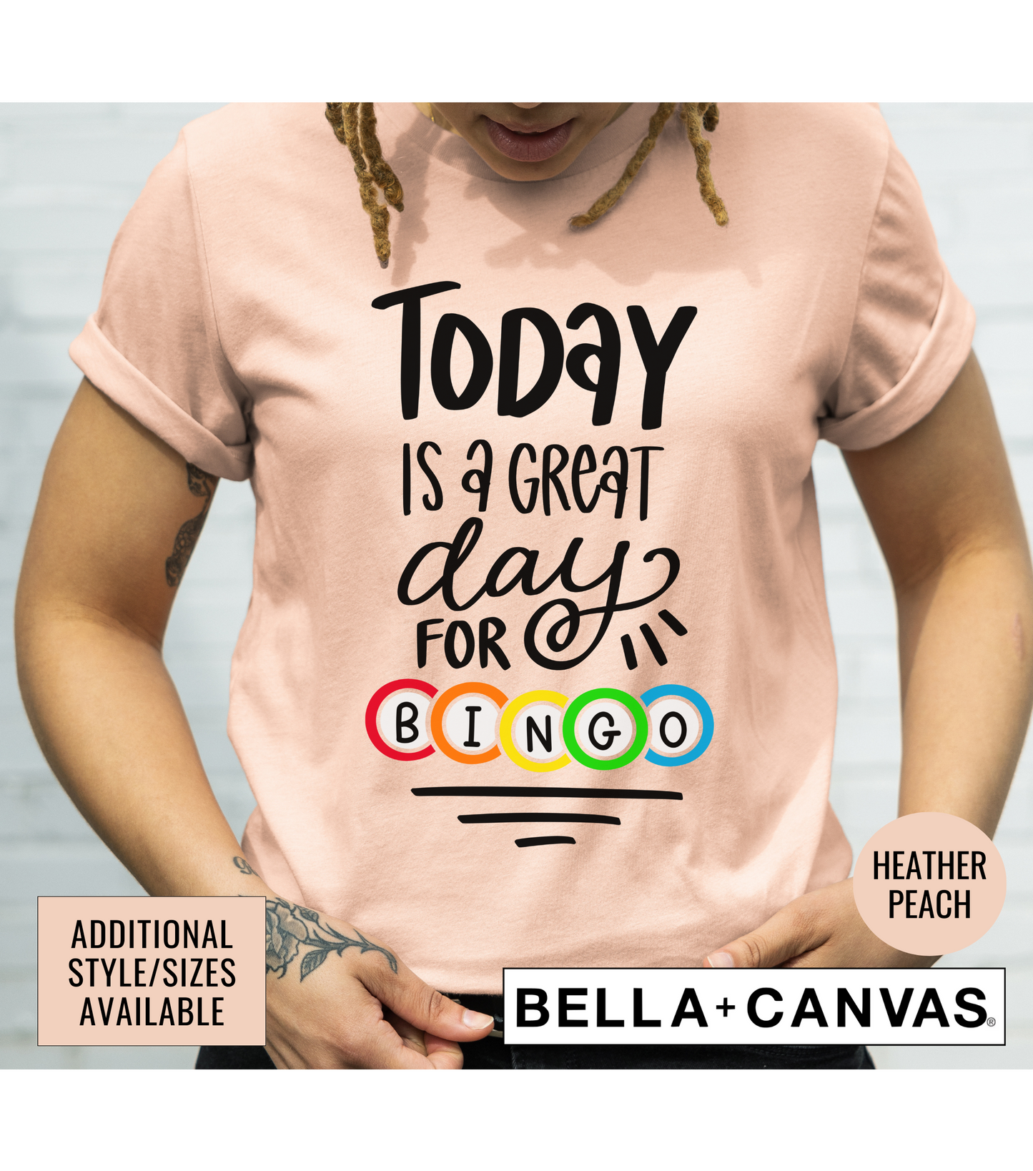 Today Is A Great Day For Bingo Graphic T-Shirt