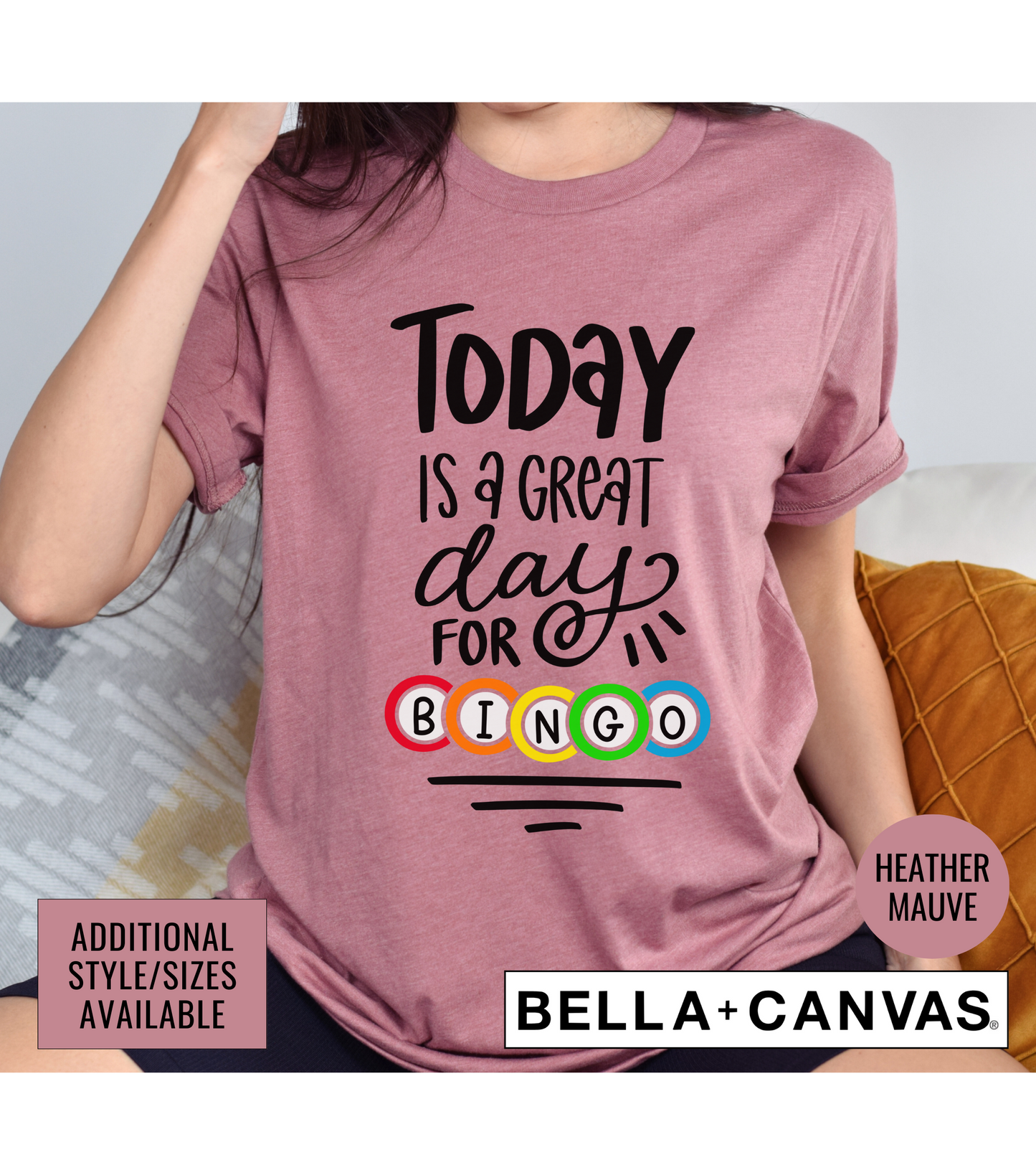 Today Is A Great Day For Bingo Graphic T-Shirt