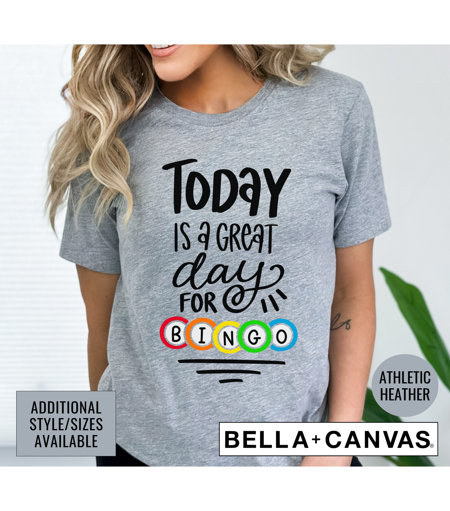 Today Is A Great Day For Bingo Graphic T-Shirt