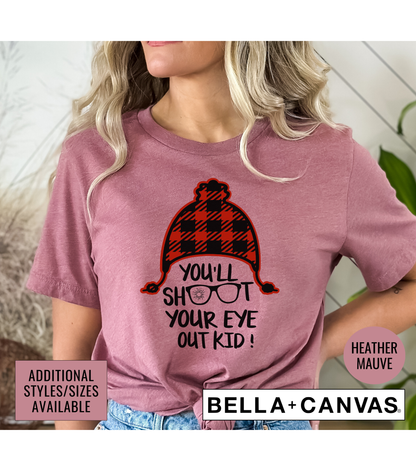 You'll Shoot Your Eye Out Kid Graphic T-Shirt