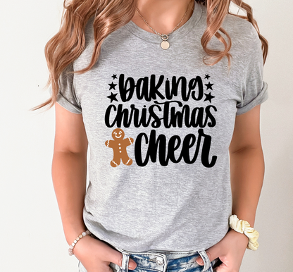 Baking Christmas Cheer Graphic T-Shirt