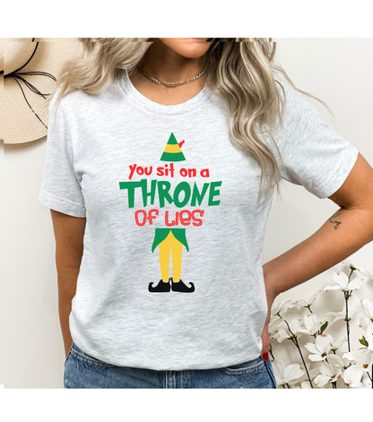 You Sit On A Throne Of Lies Graphic T-Shirt