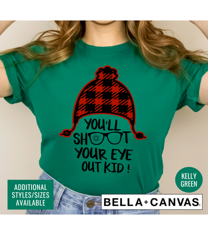 You'll Shoot Your Eye Out Kid Graphic T-Shirt