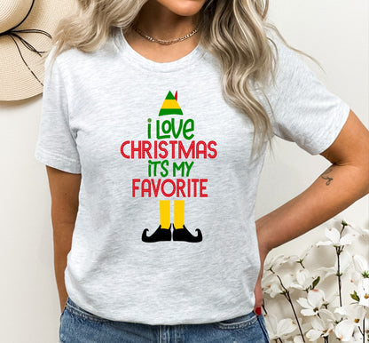 I Love Christmas Its My Favorite Graphic T-Shirt