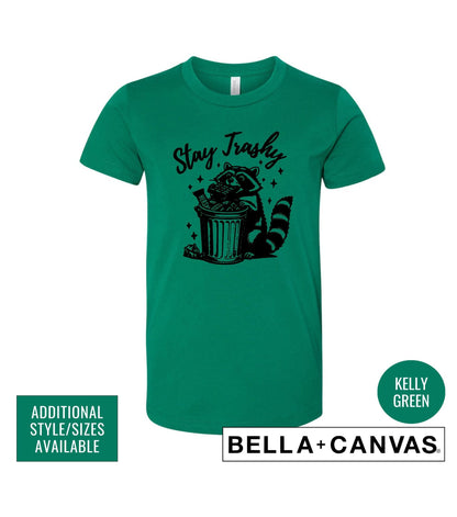 Stay Trashy Weird Presents Raccoon Meme Graphic T-Shirt