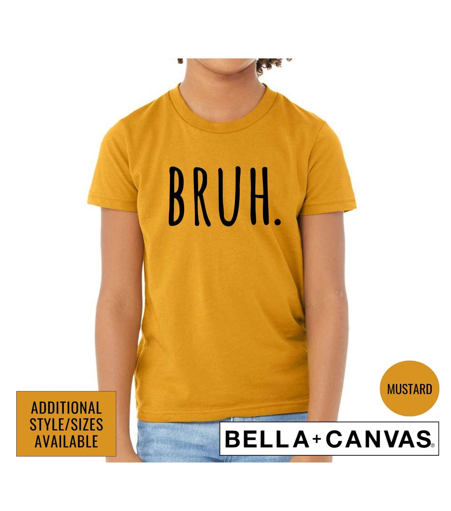 Bruh Quote Graphic T-Shirt