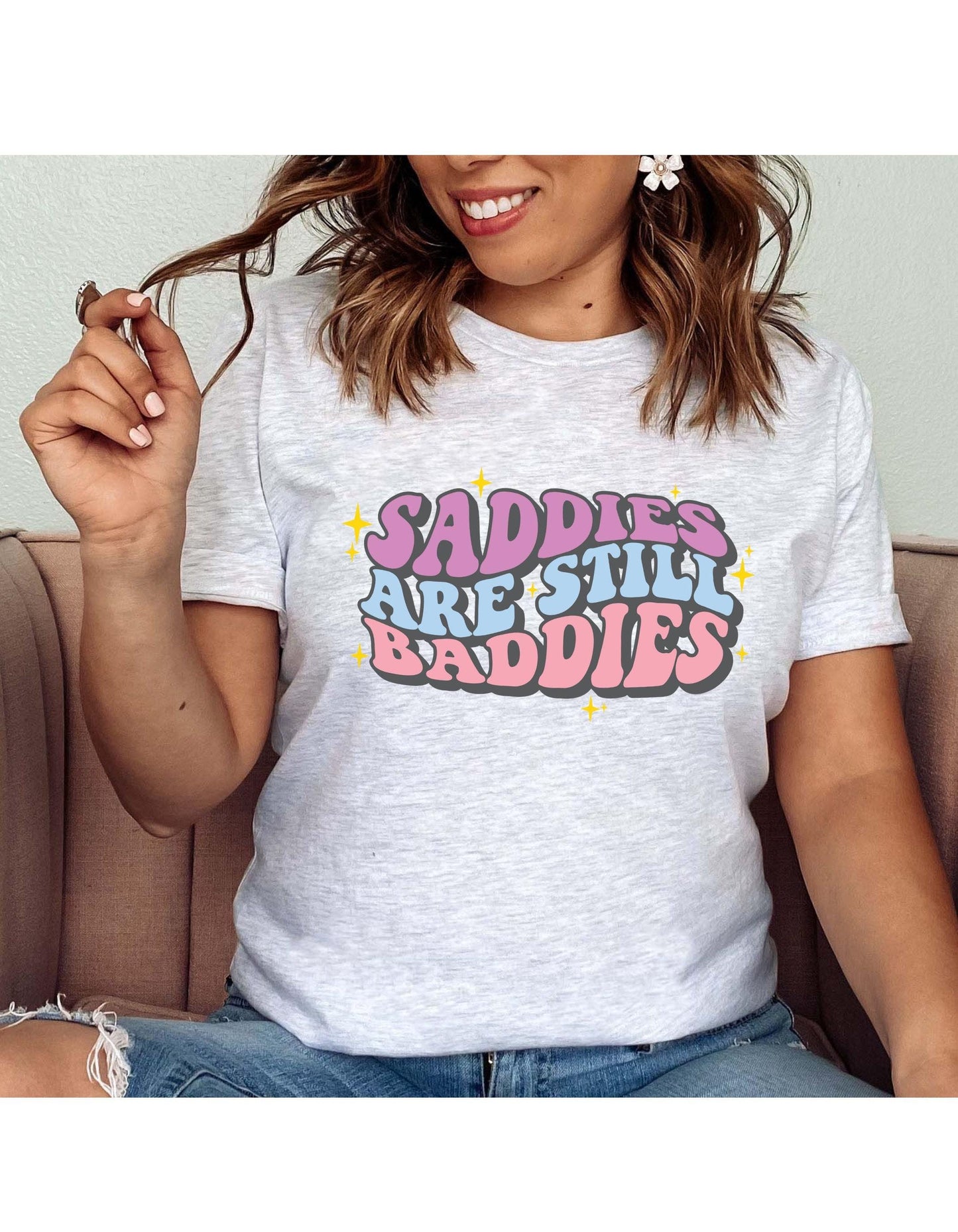 Saddies Are Still Baddies Women's Graphic T-Shirt