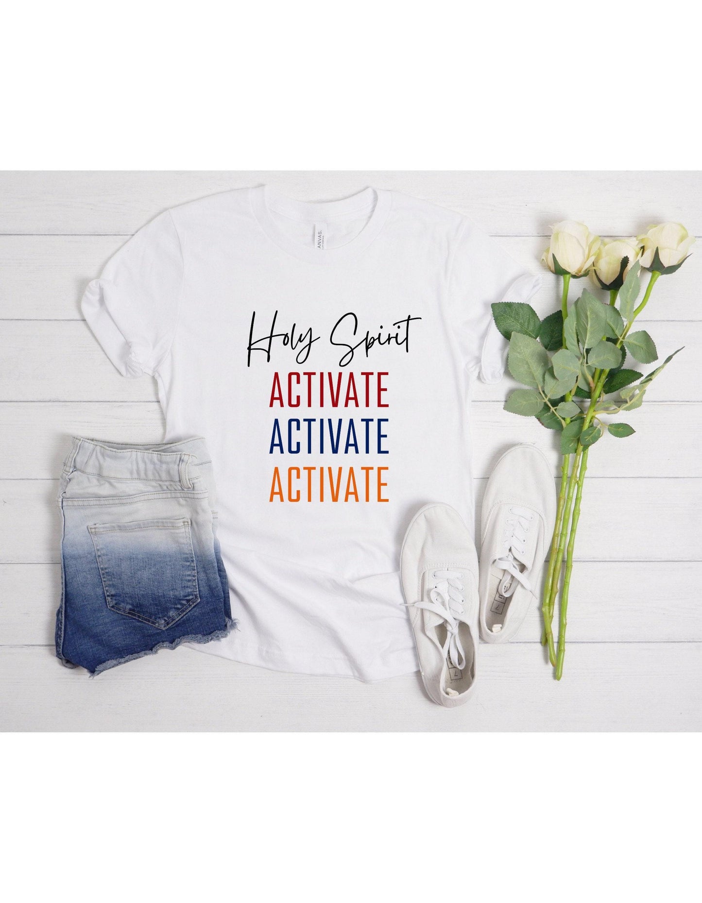 Holy Spirit Activate Graphic T-Shirt