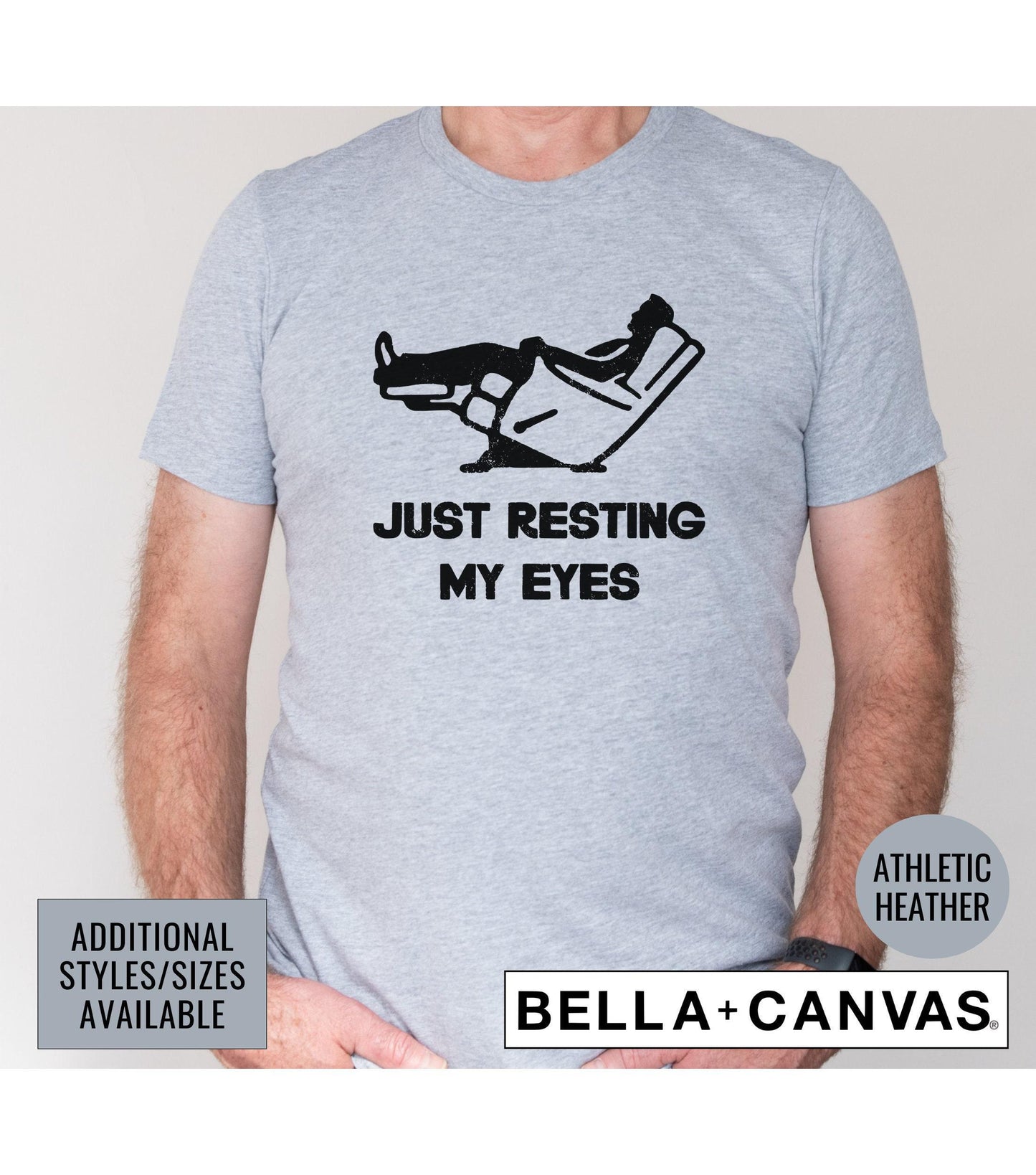 Just Resting My Eyes Recliner Men's Graphic T-Shirt