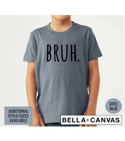 Bruh Quote Graphic T-Shirt